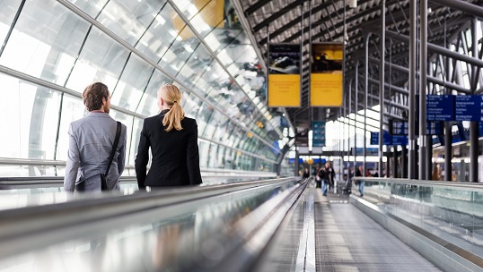 People at the airport